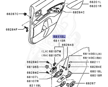 Mitsubishi - Outlander - CW4W - 2010 - XTXH9 - 4B11