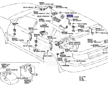Genuine Celica GT-Four ST205 Electrical OEM parts supplied from