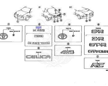 Toyota - Celica - ST182 - 1992 - GT-R TYPE - LIFTBACK - Manual - 3SGE