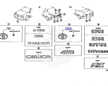 Toyota - Celica - ST182 - 1992 - GT-R TYPE - LIFTBACK - Manual - 3SGE