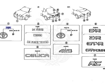 Toyota - Celica - ST182 - 1992 - GT-R TYPE - LIFTBACK - Manual - 3SGE