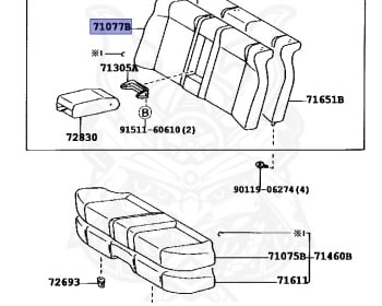 Genuine Mark 2 JZX100 Interior OEM parts supplied from Japan