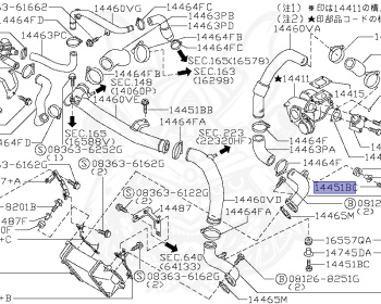 Nissan - Silvia - S15 - 1999 - SPEC R - HARDTOP(K) - AUTOMATIC-FLOOR SHIFT(AT.F4) - TWO WHEELS STEERING(2WS) - SR20DET