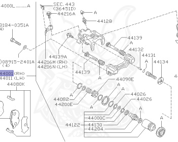 Nissan - Silvia - S14 - 1994 - JS - HARDTOP(K) - MANUAL TRANSMISSION(MT) - TWO WHEELS STEERING(2WS) - SR20DE