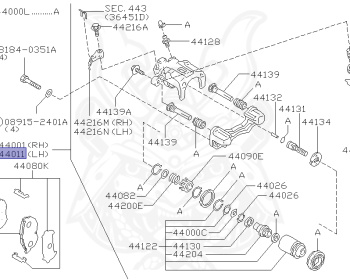 Nissan - Silvia - S14 - 1994 - JS - HARDTOP(K) - MANUAL TRANSMISSION(MT) - TWO WHEELS STEERING(2WS) - SR20DE
