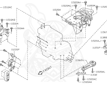 Nissan - Lafesta - B30 - 2012 - 20S - WAGON(W) - 2 WHEEL DRIVE(2WD) - CVT(CVT) - MR20DE