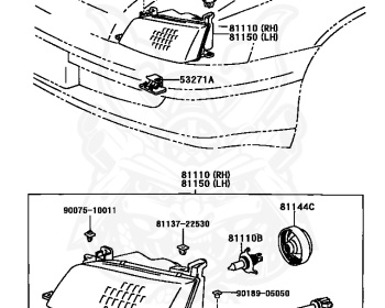 Toyota - Corona - AT211 - 1996 - PREMIO E TYPE - Automatic - 7AFE