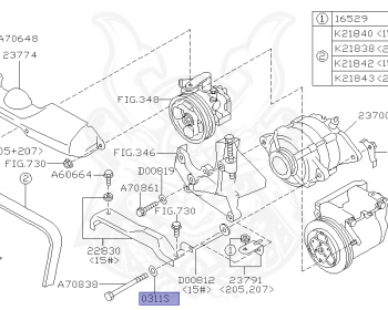 Subaru - Impreza WRX STI - GDB - Jan-2000 - STI - Sedan - 4W - 6-speed manual transmission - Right hand - EJ207