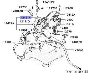 Mitsubishi - Delica - PD6W - 2000 - HSEUE9 - 6G72