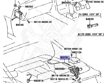 Genuine MR2 SW20 Electronics OEM parts supplied from Japan