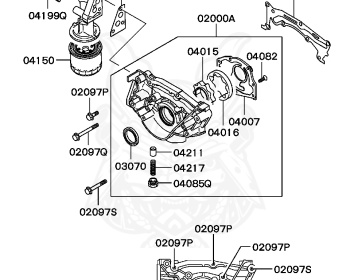 Mitsubishi - Pajero - V73W - 2005 - LRHVQ1 - 6G72