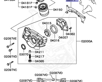 Mitsubishi - Debonair - S26A - 1996 - SRPM - 6G74