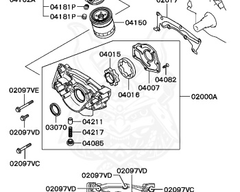 Mitsubishi - Debonair - S26A - 1996 - SRPM - 6G74