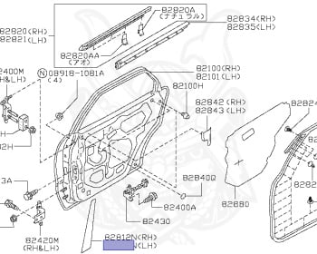 Nissan - Skyline - R34 25GT - ENR34 - 2000 - 25GT - 4 DOOR SEDAN(4S) - AUTOMATIC-FLOOR SHIFT(AT.F4) - High-speed 2-link (IRS.2WD) - RB25DE