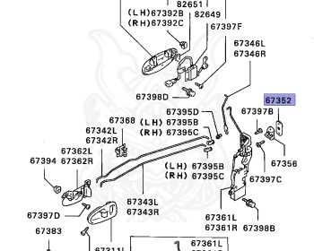 Mitsubishi - Mirage - CA4A - 1991 - DRHH2 - 4G92
