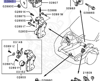 Mitsubishi - Chariot Grandis - N84W - 1997 - LRPC - 4G64