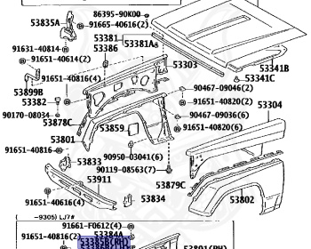 Toyota - Land Cruiser - LJ78G - 1990 - PRADO SX5 TYPE - WAGON - Automatic - 2LTE