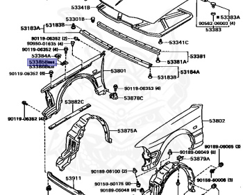 Toyota - Carina - CT176V - 1991 - DX TYPE - VAN - Manual - 2C