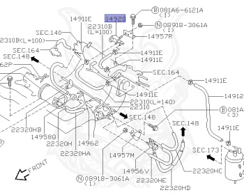 Nissan - Bluebird - U14 - 2000 - SSS TYPE - SEDAN(S) - 2 WHEEL DRIVE(2WD) - MANUAL TRANS 5-SPEED(MT.F5) - QG18DE