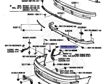 Toyota - Scepter - VCV10 - 1992 - SEDAN - 3VZFE