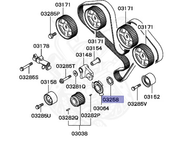 Mitsubishi - Pajero - V75W - 1999 - LRHCQ - 6G74