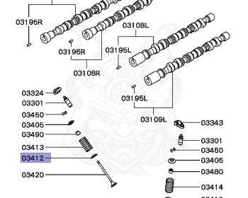 Mitsubishi - Legnum VR-4 - EC5W - 1996 - LYGF2 - 6A13