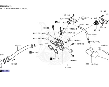 Mitsubishi - RVR - GA4W - 2011 - XTLX - 4J10