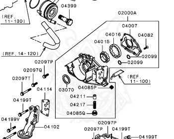 Mitsubishi - Galant - E54A - 1993 - TNXM - 6A12