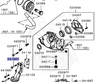 Mitsubishi - Galant - E54A - 1993 - TNXM - 6A12