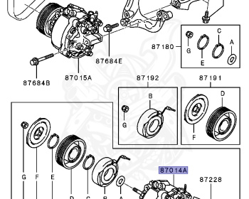 Mitsubishi - Galant Fortis - CY3A - 2007 - STHP - 4B10