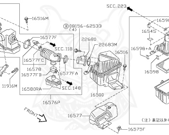 Nissan - Skyline - R34 GT - HR34 - 1998 - 20GT - 4 DOOR SEDAN(4S) - AUTOMATIC-FLOOR SHIFT(AT.F4) - High cast, 2-link (IRS.2WD) - RB20DE