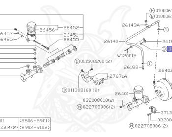 Subaru - Alycone - E27 - Jan-1987 - Dec-1991 - Right hand - ER27E