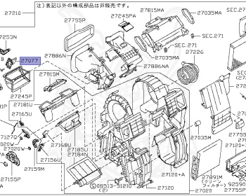Nissan - AD Van - VY12 - 2007 - GX TYPE - VAN(V) - 2 WHEEL DRIVE(2WD) - 4 SPEED AUTO TRANS(4AT) - HR15DE