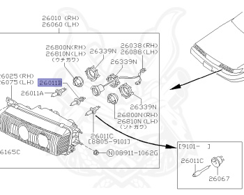 Nissan - Silvia - S13 - 1989 - K'S - HARDTOP(K) - AUTOMATIC TRANSMISSION(AT) - CA18DT