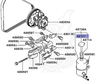 Mitsubishi - Mirage - CJ1A - 1999 - DRUE3 - 4G13