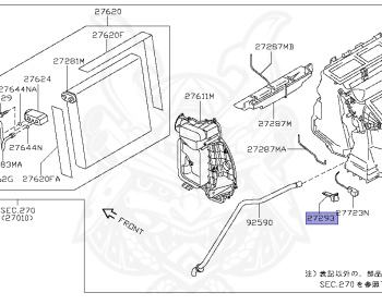 Nissan - Skyline - V36 - 2009 - 250GT/250GT FOUR - SEDAN(S) - 2-linked (2WD/STD) - 5 SPEED AUTOMATIC TRANS(5AT) - VQ25HR