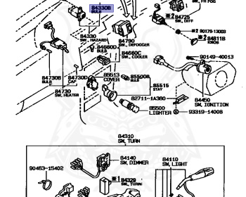 Toyota - Sprinter - AE95G - 1994 - AV-1 TYPE - WAGON - Manual - 4AFHE