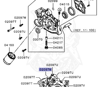 Mitsubishi - Mirage - CK2A - 1999 - PNXM - 4G15
