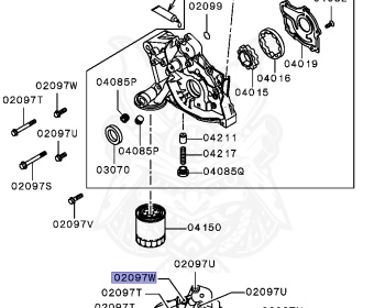 Mitsubishi - Lancer - CS2A - 2007 - STJE2 - 4G15