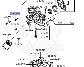 Mitsubishi - Lancer - CK1A - 1995 - SRJE - 4G13