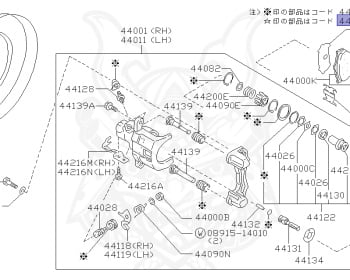 Nissan - 180SX - RS13 - 1989 - Type 1 - HATCH BACK(HB) - MANUAL TRANSMISSION(MT) - TWO WHEELS STEERING(2WS) - CA18DT