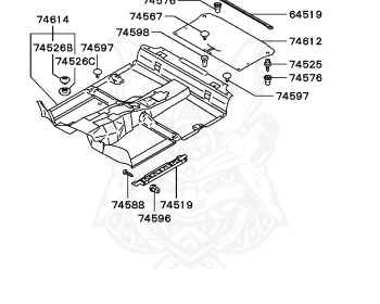 Mitsubishi - Pajero Jr - H57A - 1996 - MNXE2 - 4A31