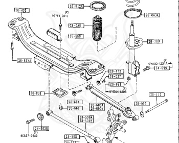 Mazda - MX-6 - GEES - May-1994 - Right hand - KF-ZE