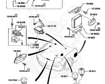 Mazda - RX-7 - FD3S - Sep-2000 - Right hand - 13B-REW
