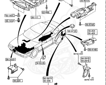 Mazda - Eunos Cosmo - JCES - Feb-1994 - Right hand - 20B-REW