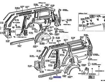 Toyota - Land Cruiser - HJ61V - 1985 - STATION WAGON - Manual - 12HT