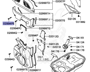 Mitsubishi - Lancer Evolution - CD9A - 1992 - SNDF - 4G63