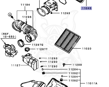 Mitsubishi - GTO - Z16A - 1996 - MRPM2 - 6G72
