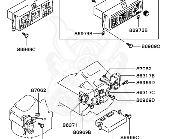 Mitsubishi - GTO - Z16A - 1990 - MJGF - 6G72