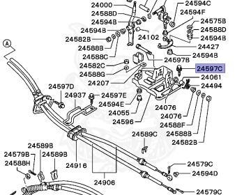 Mitsubishi - GTO - Z15A - 1990 - MNPM - 6G72
